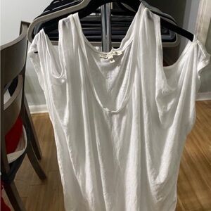 White Sleeveless Top